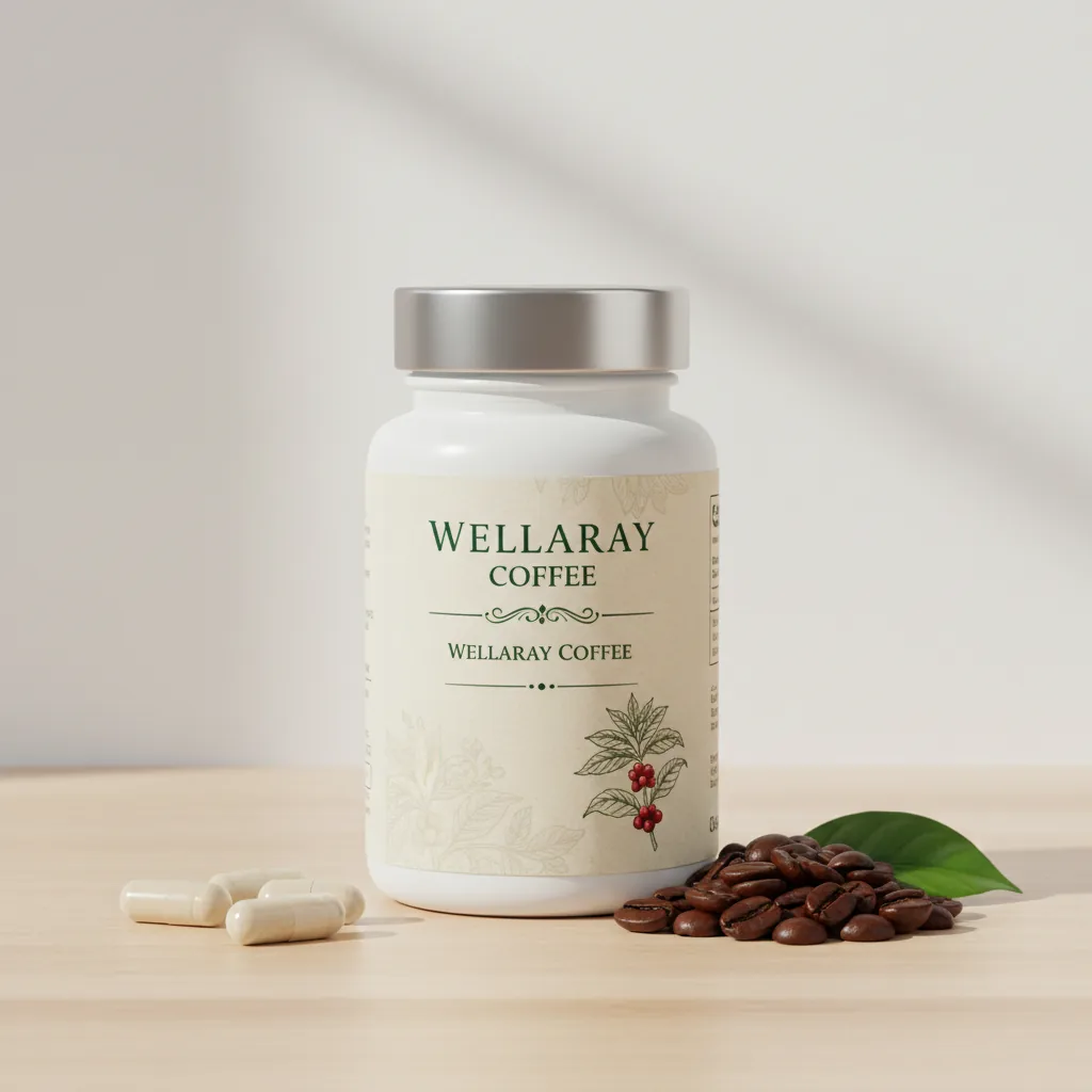 Wellaray Coffee Slim Coffee Booster - Lebensmittelergänzung Kaffeegeschmack Portionsbeutel